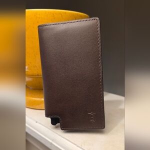 Ekster Slim Leather Card Wallet - Brown